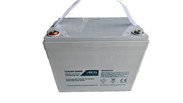 ΜΠΑΤΑΡΙΑ AEG 12AHR-400W HIGH RATE 12V 105AH c10 ΤΕΧΝΟΛΟΓΙΑΣ AGM 400W/CELL @ 15min 1.7V